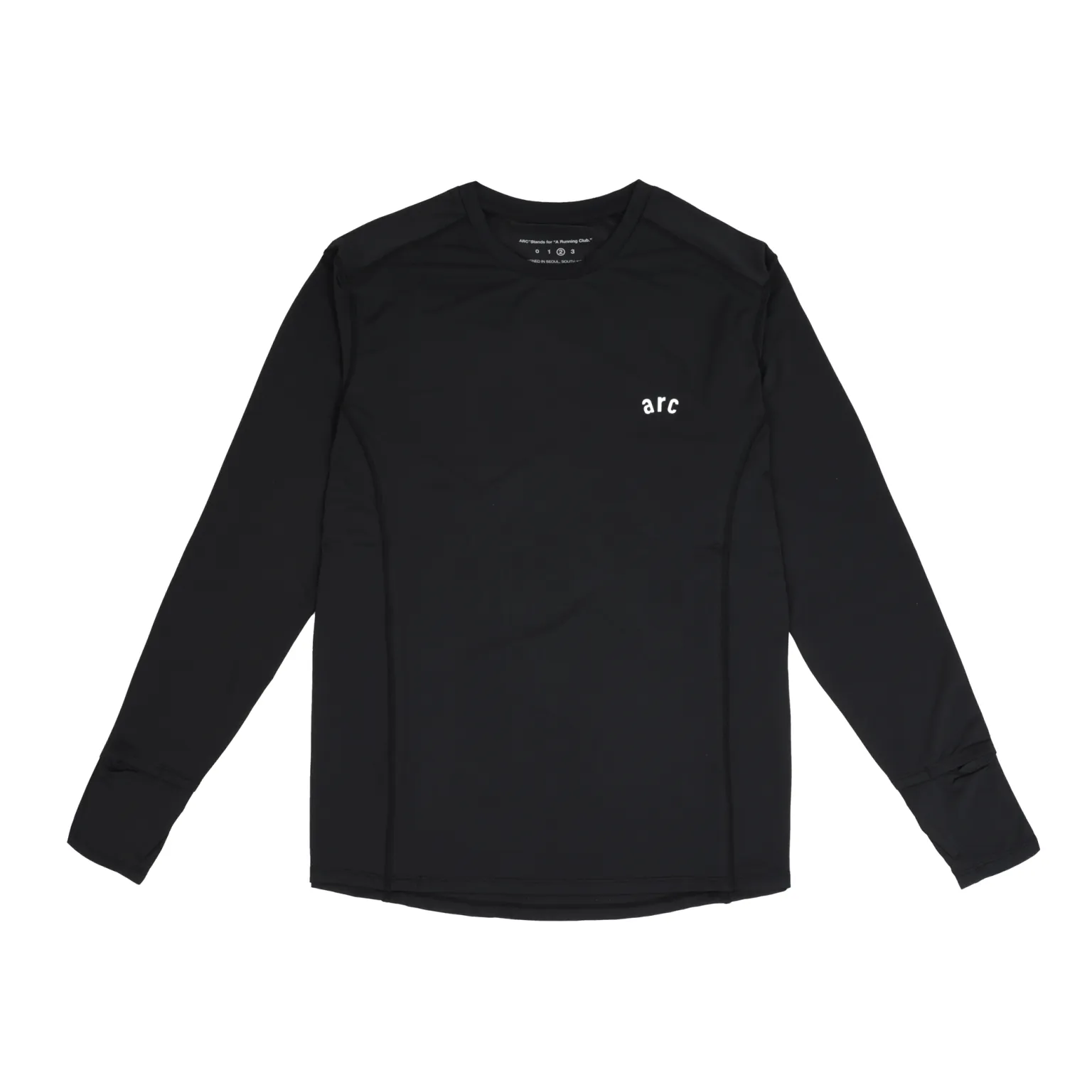 Cool Breeze Long Sleeve T-Shirt – Black