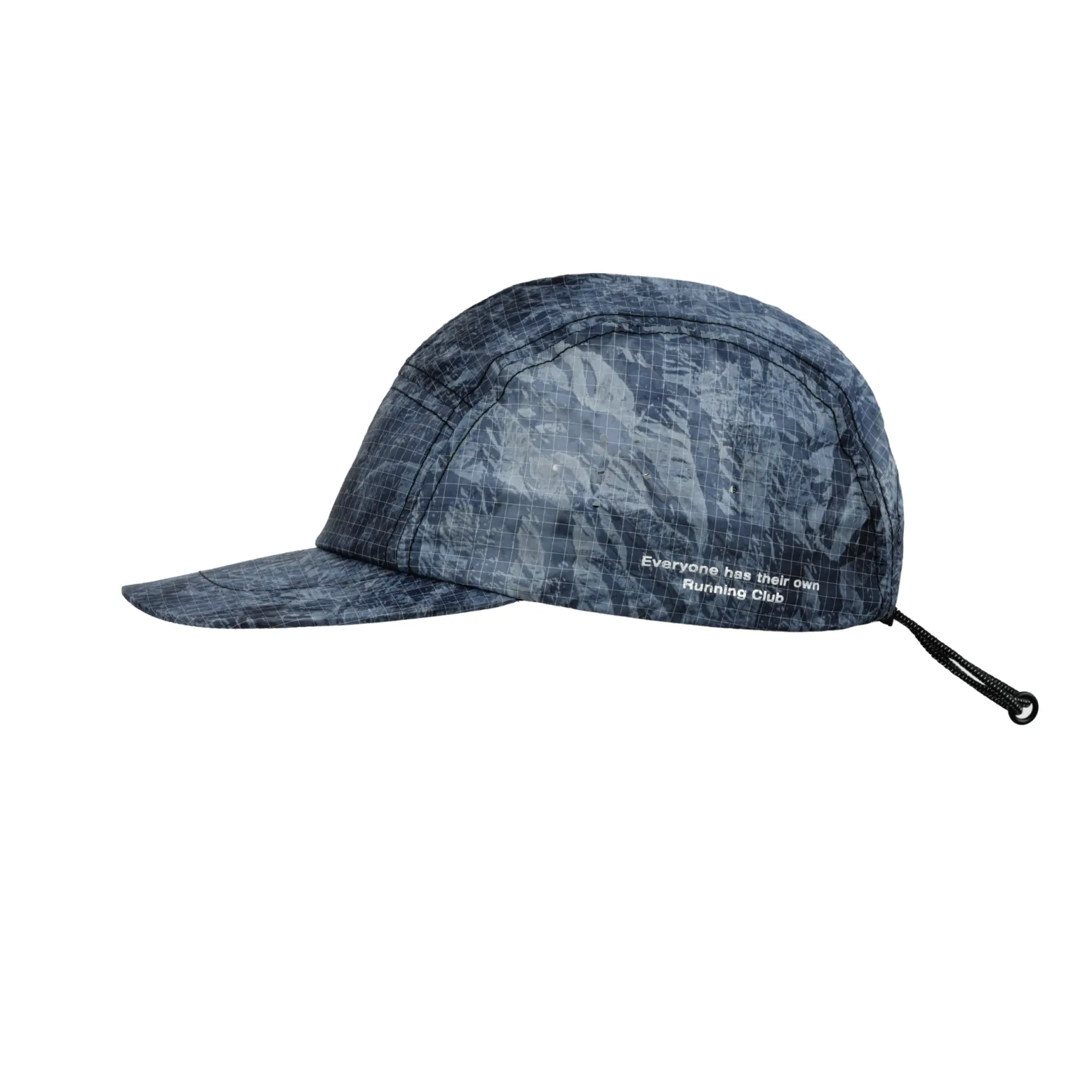 Marble Running Cap – Blue