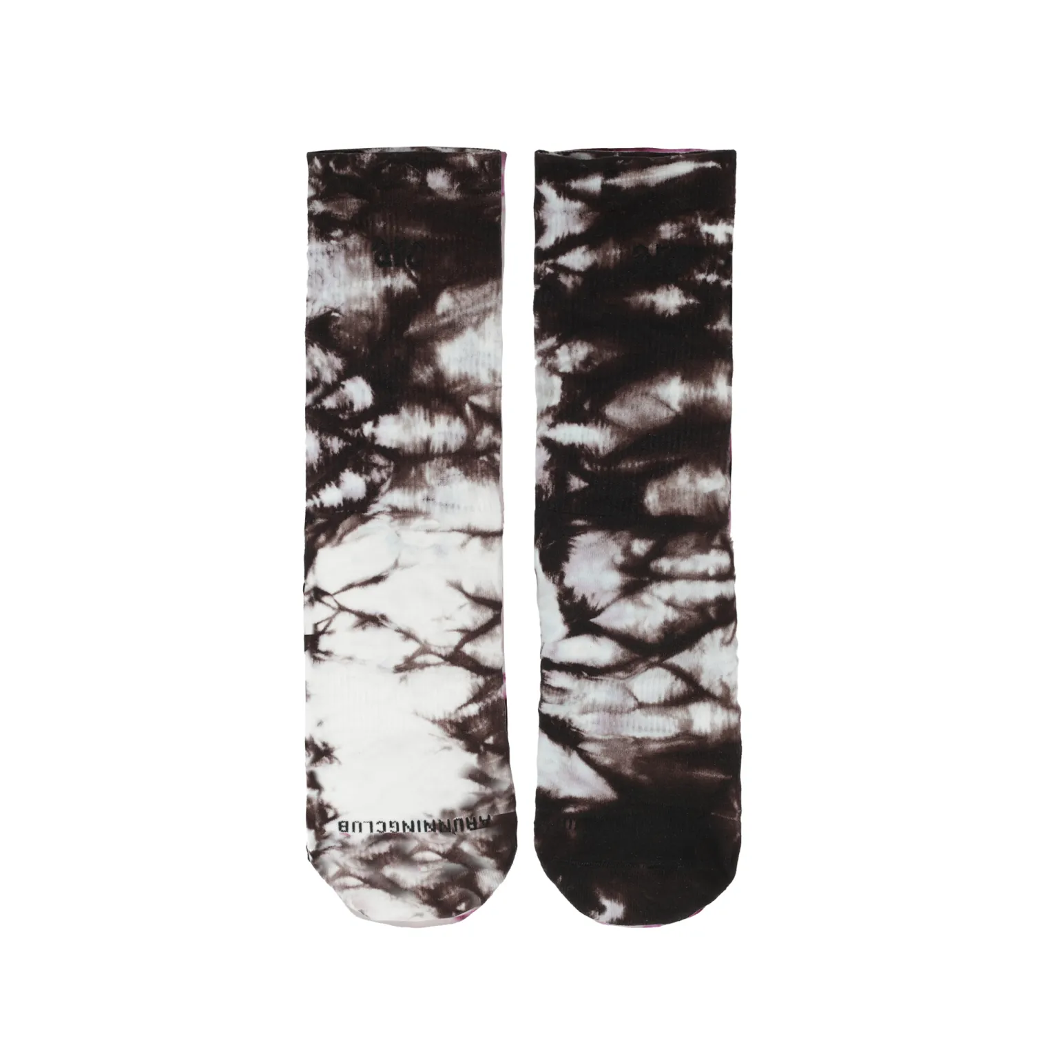 Marble Run Crew Socks – Brown