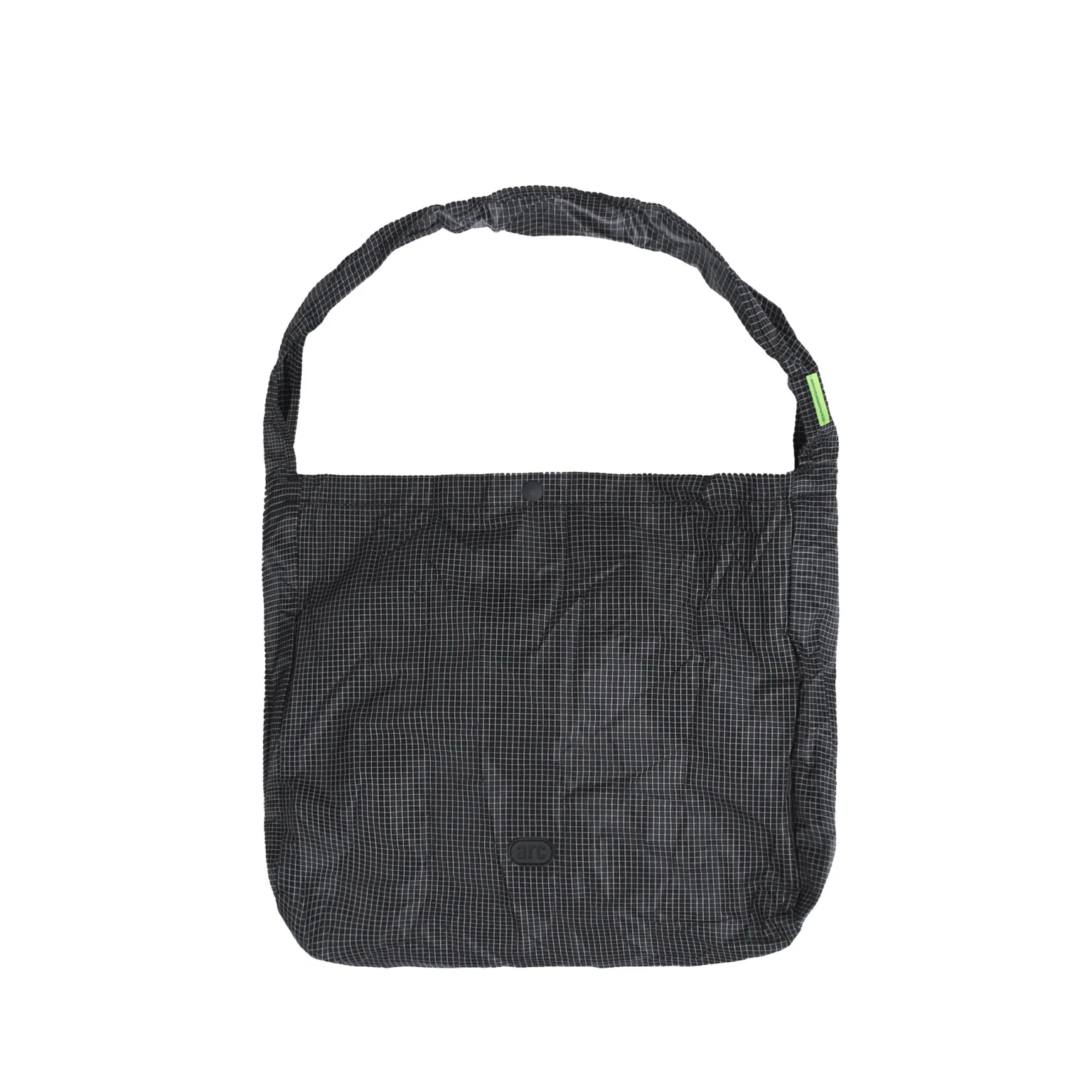 Packable Market Bag – Black(X33-Grid)
