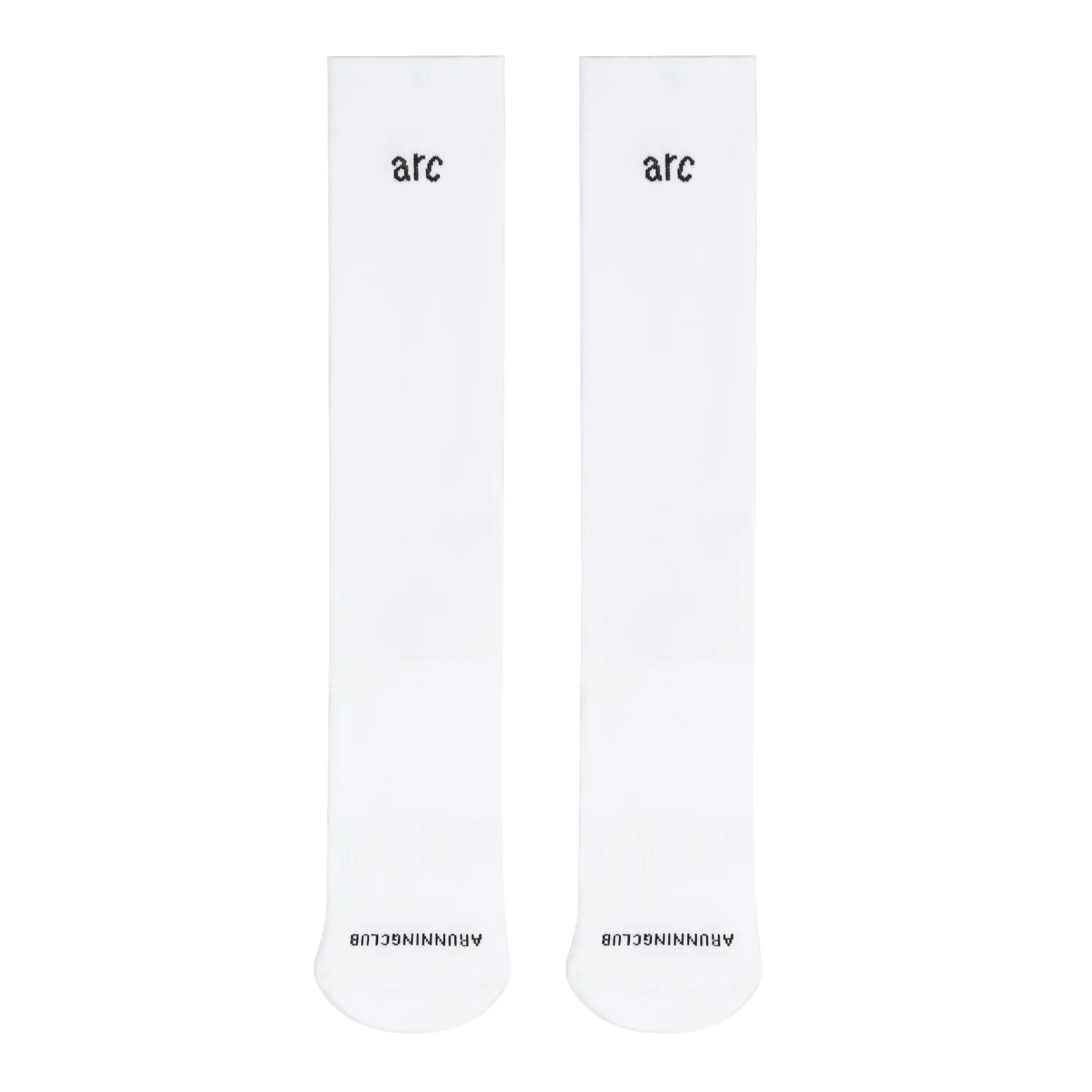 Run Knee Socks – White