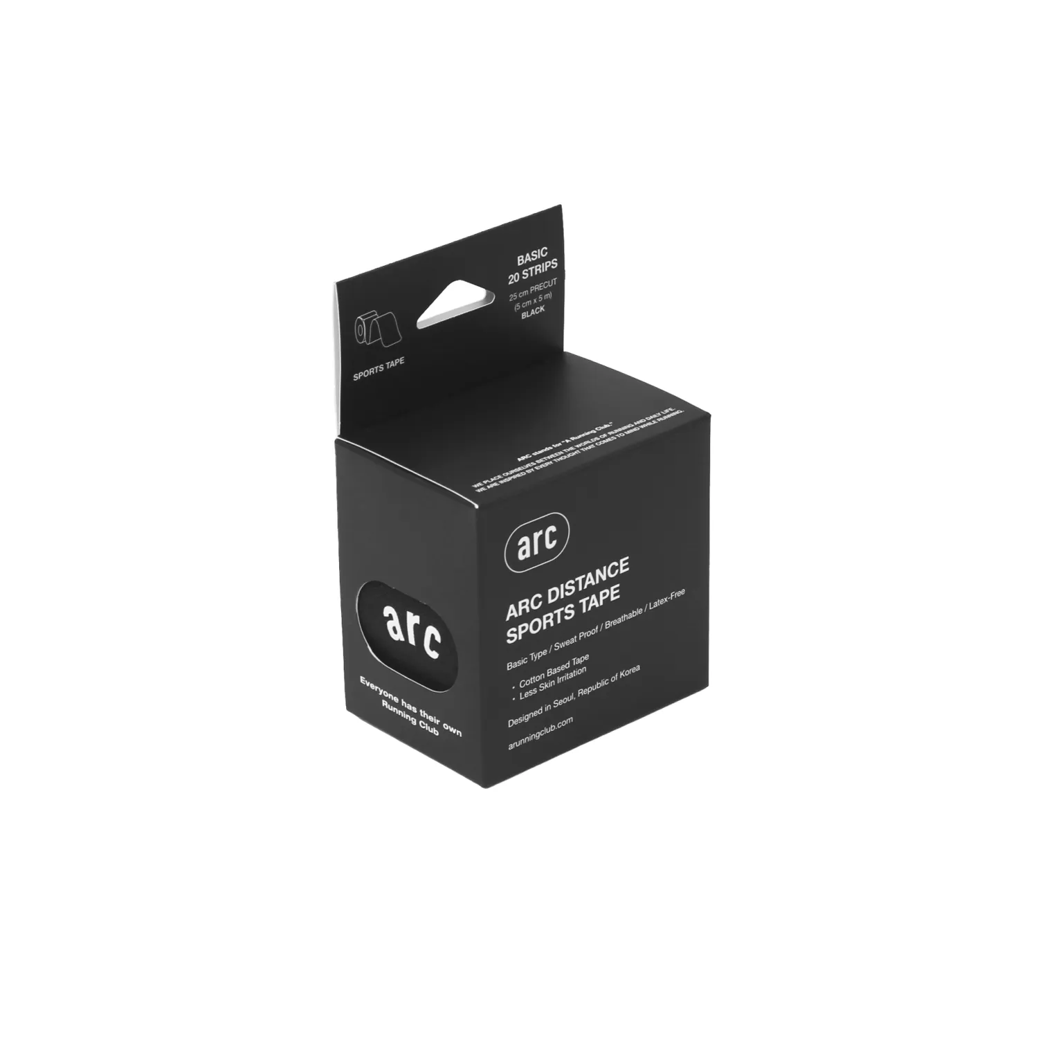 Distance Sports Tape – Black